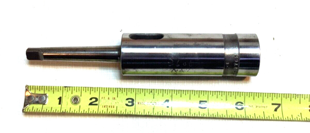 Scully Jones machinist morse 2-1 adapter