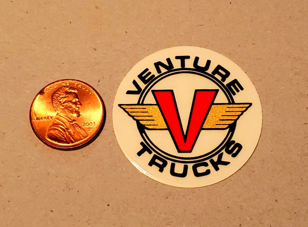 Vintage Venture Skateboard Sticker
