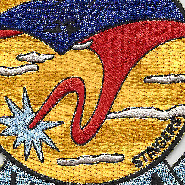 VF-124 Fighter Squadron Version F Patch-Stingrays