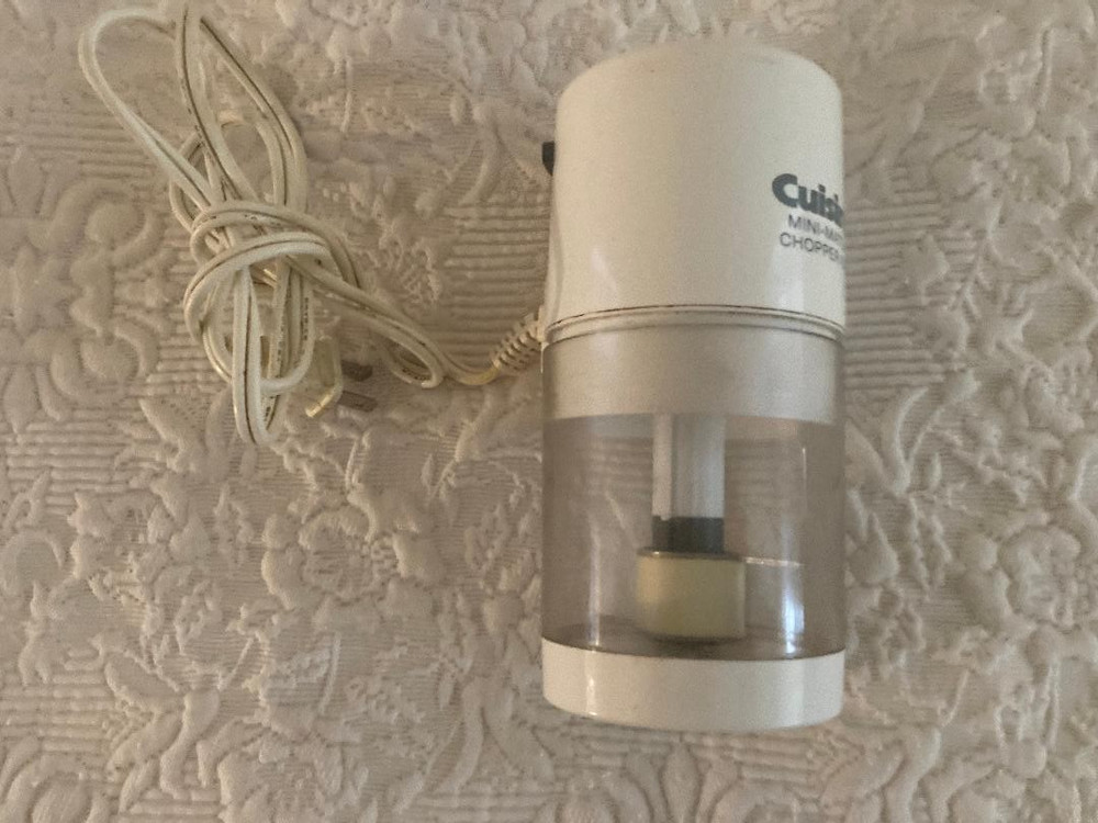 Cuisinart Mini-Mate Plus Chopper Grinder Model MM-2M Tested & Working!