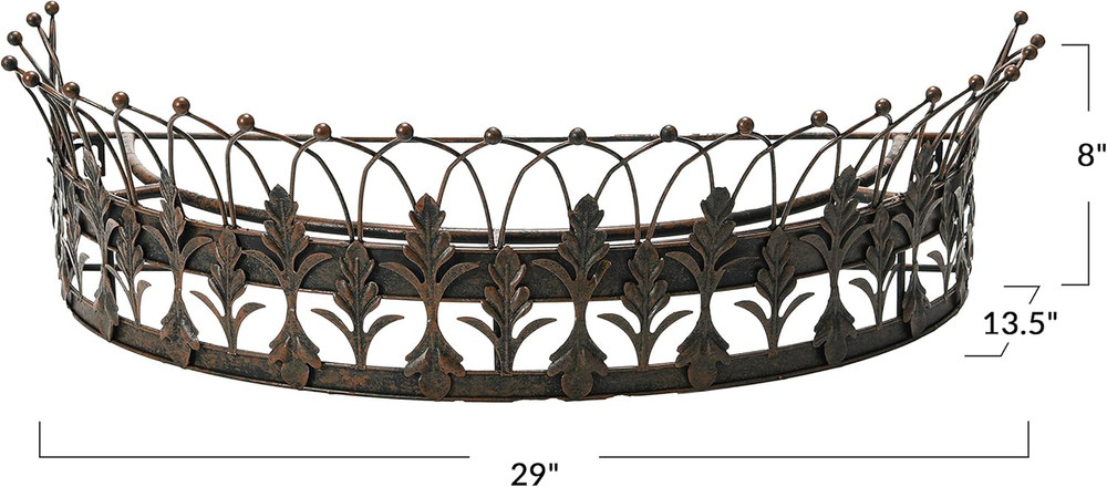 Metal Curtain Crown