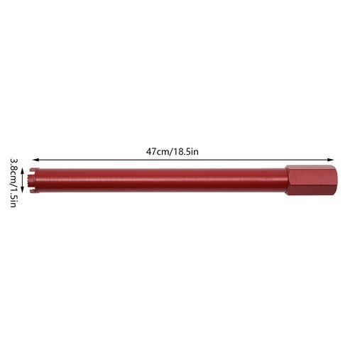 38*470mm Red Wet Core Drill Bit For Concrete Diamond Core Drill Core Bits