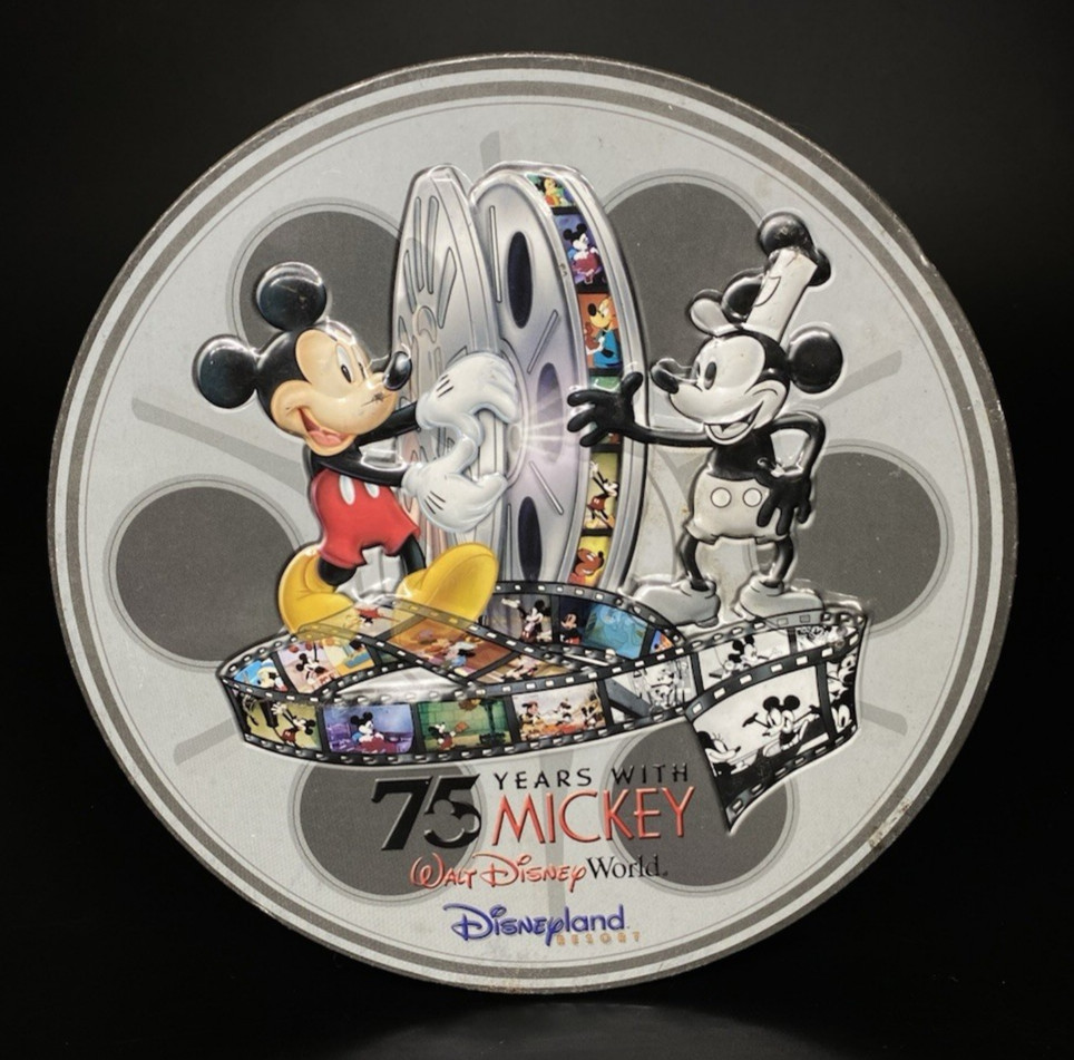 75 Years with Mickey Mouse Walt Disney Candy Tin