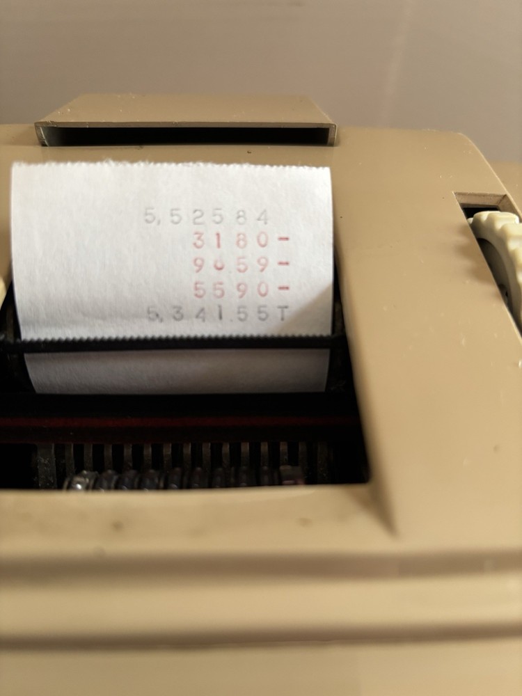 1950s Remington Rand Electric Adding Machine