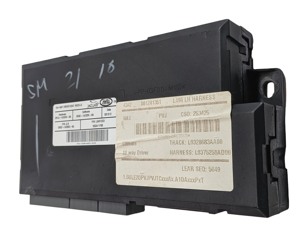2014 RANGE ROVER SPORT (L494) FRONT LEFT DRIVER SEAT CONTROL MODULE
