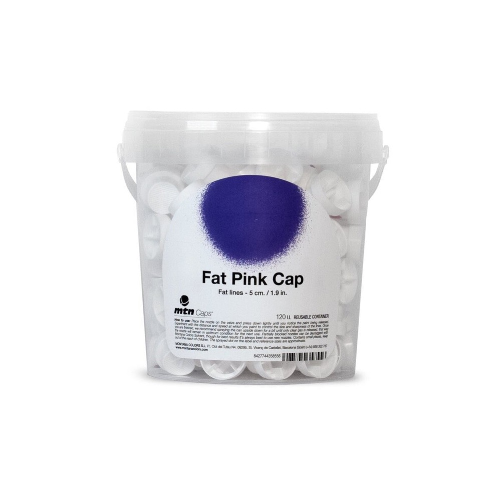 MTN Pink Dot Fat Cap 10 Pack