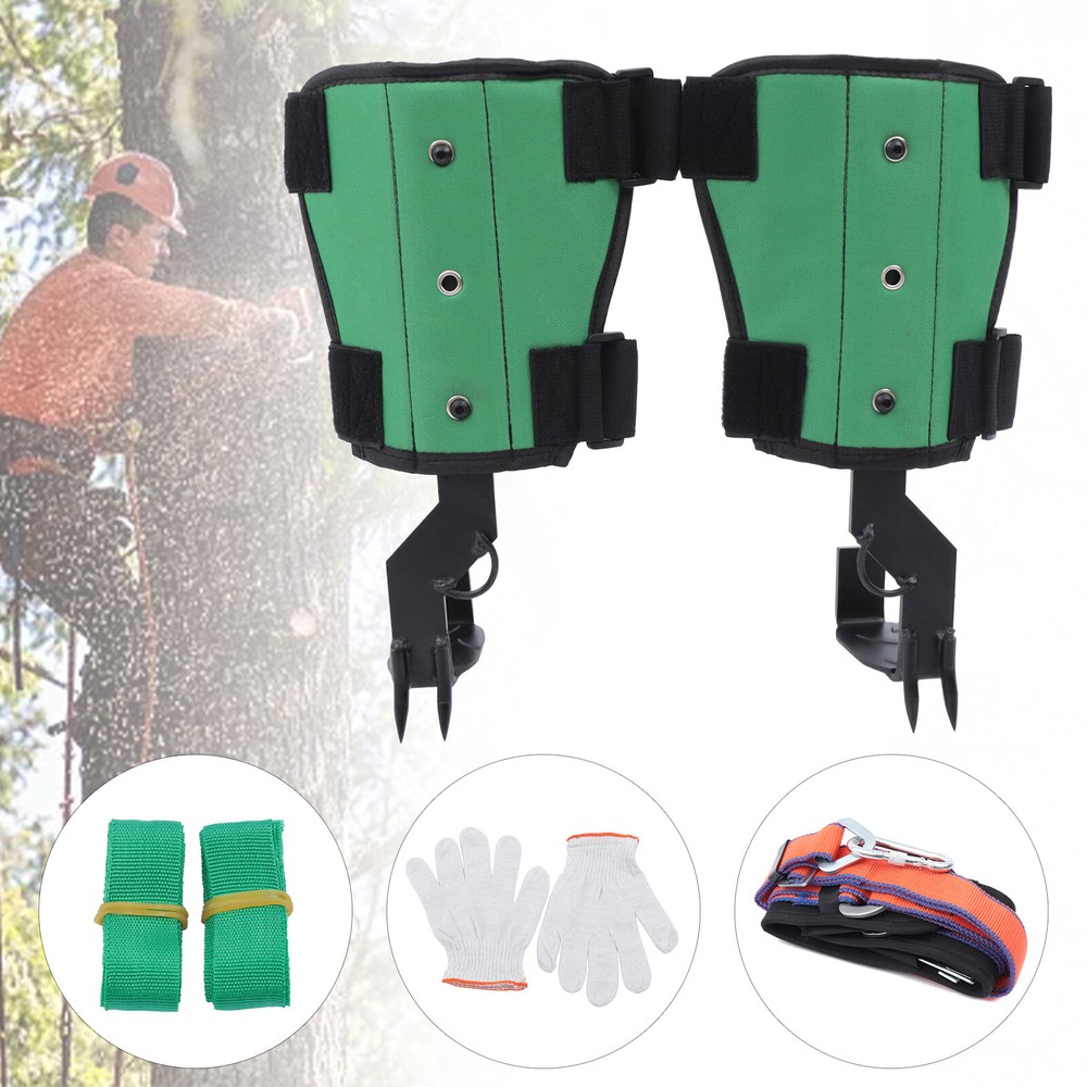 Adjustable Harness Belt Tree Climbing Spikes Tree Climbing Tool Non-Slip 2 Gear