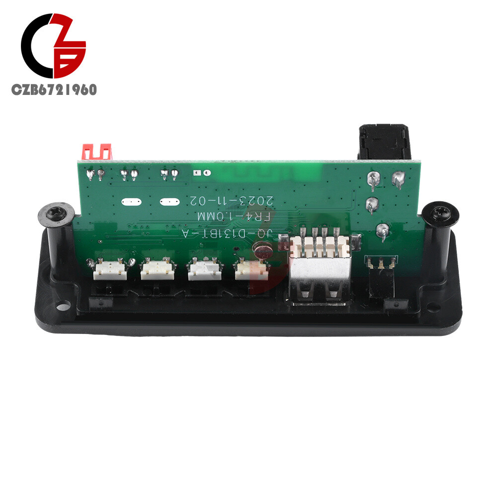MP3 Bluetooth5.3 Power Amplifier Decoder Board USB TF FM Radio 2*3W Audio Player
