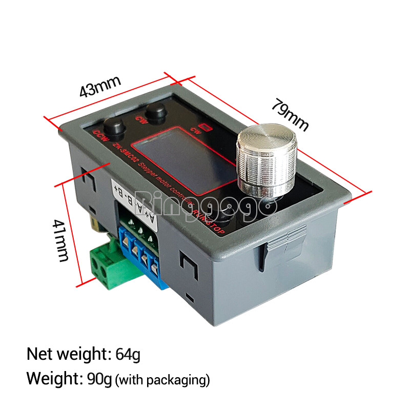 57 42 DC 5V-30V Stepper Motor Speed Driver Angle Pulse PLC Communication