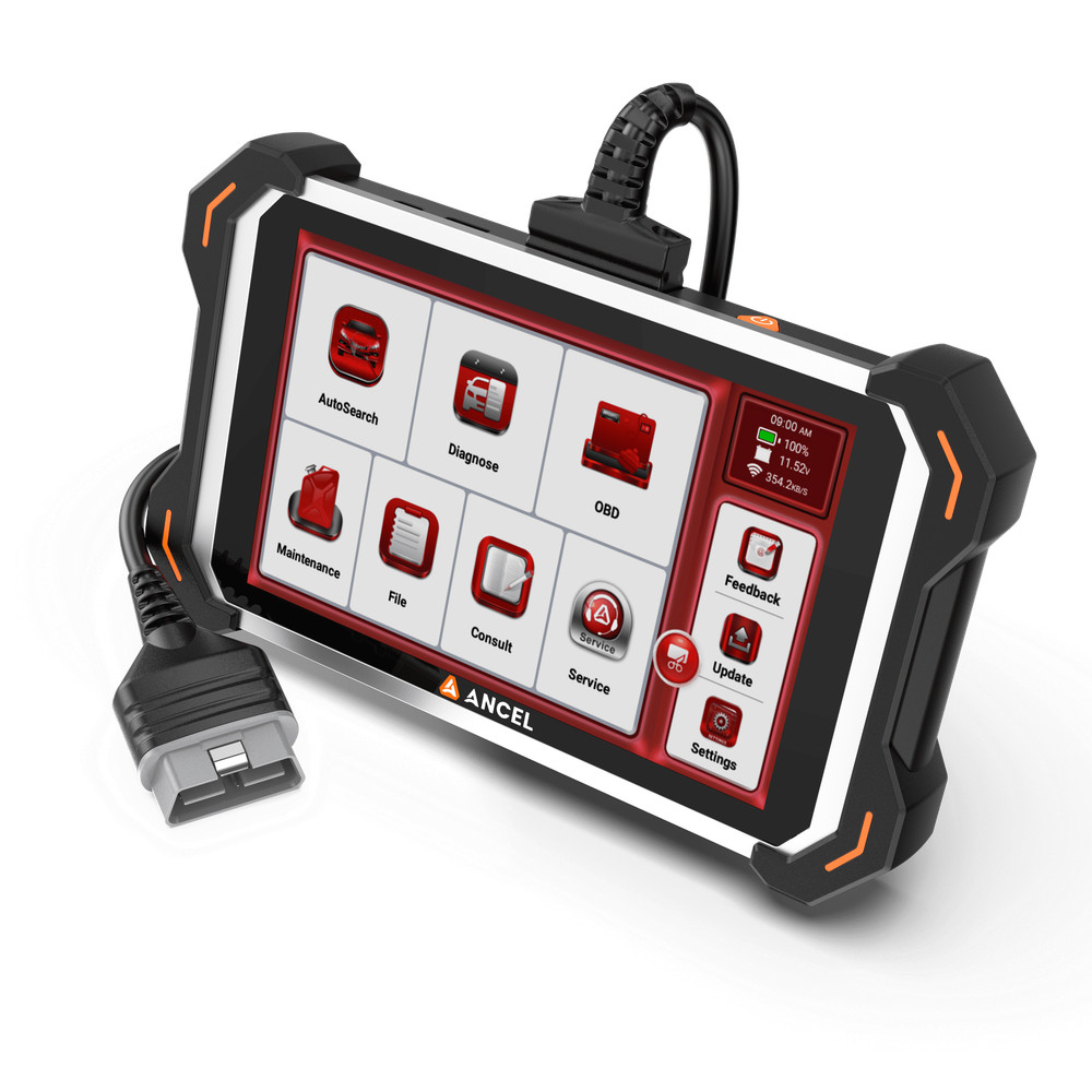 ANCEL DS600 Elite Auto OBD2 Diagnostic Scanner All System ECU Coding Active Test