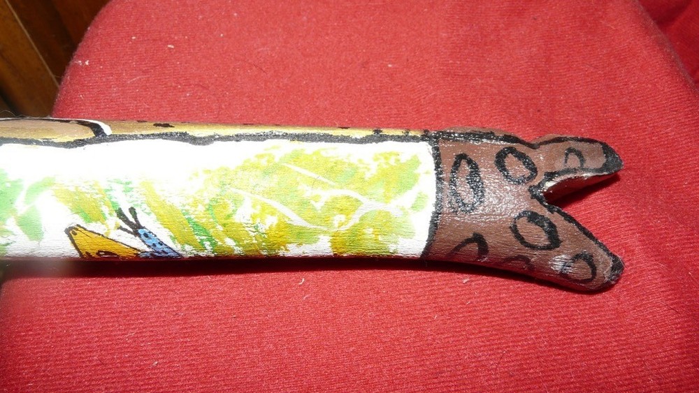 YAGUA PERU AMAZON INDIAN TOY HUNTING IMPLEMENT