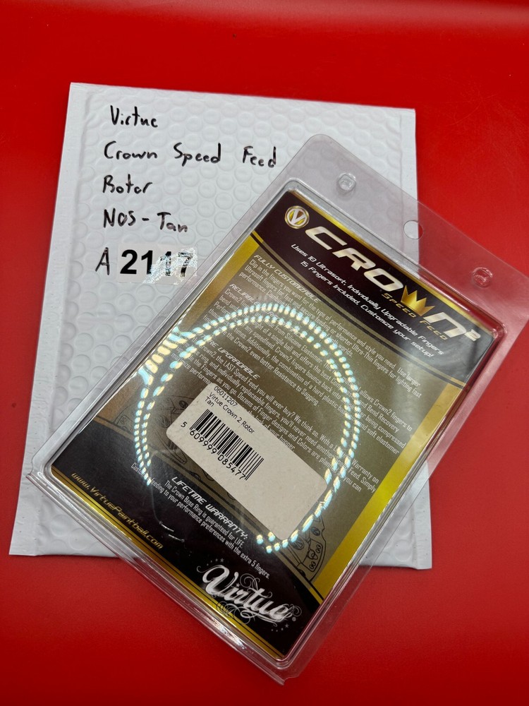 Virtue Crown Speed Feed Rotor NOS-Tan