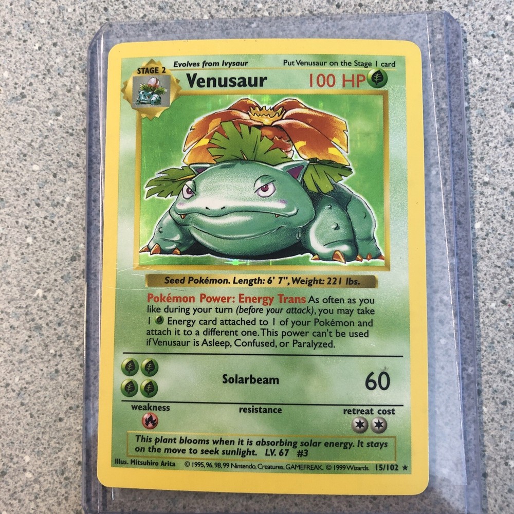 Base Set Complete All Shadowless Holos Near Mint Blastoise