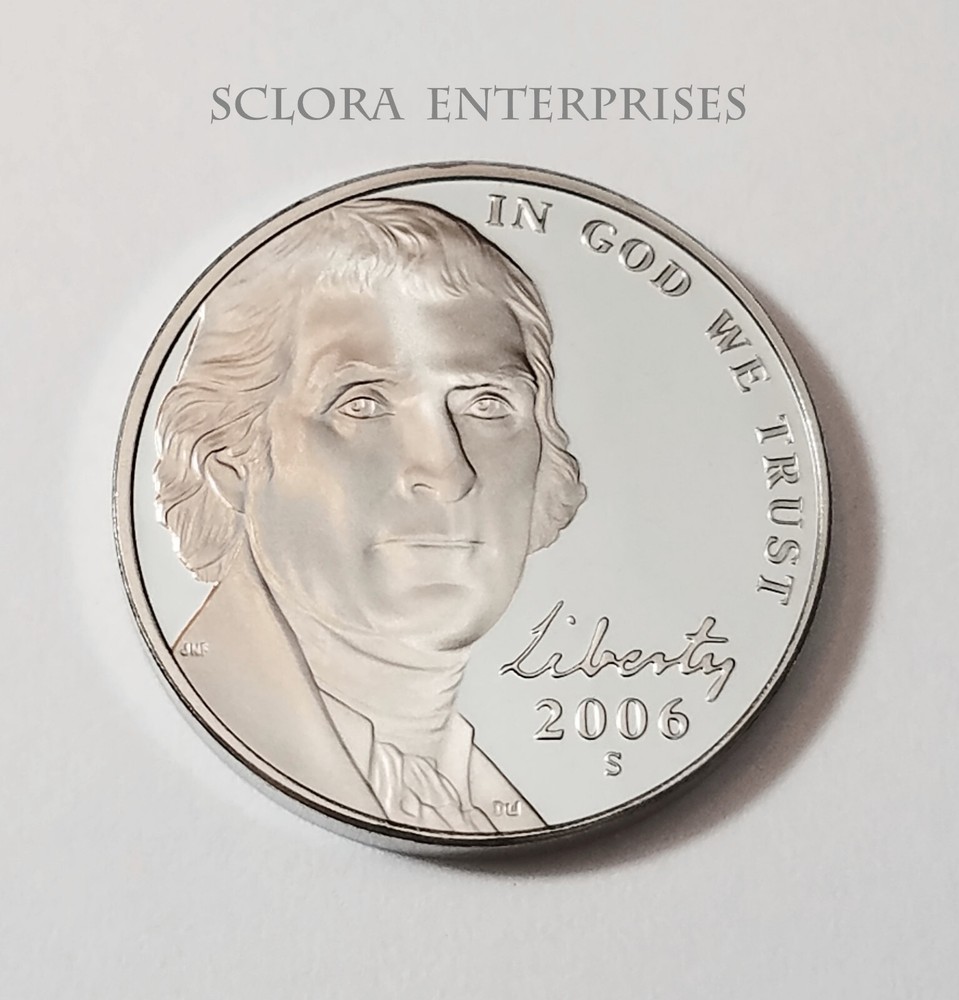 2006 S JEFFERSON *PROOF* NICKEL  **FREE SHIPPING**