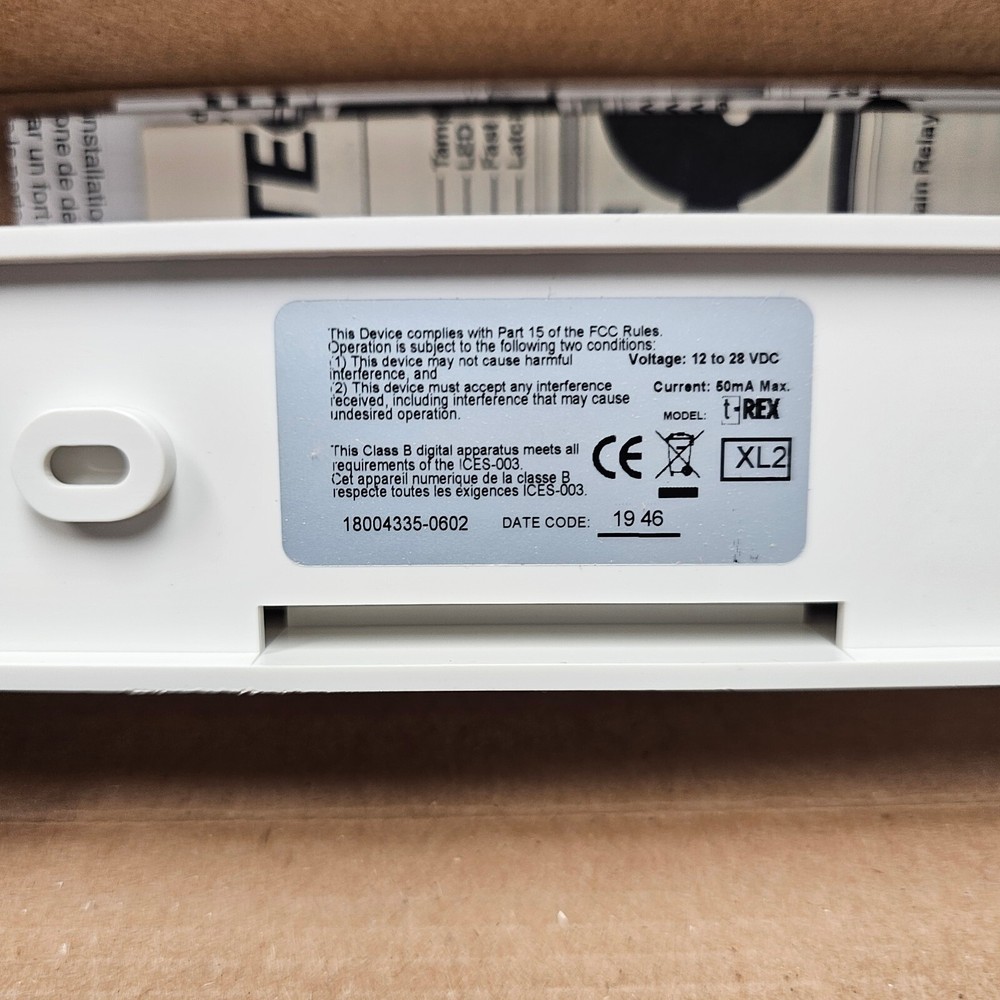 Kantech T.REX-XL2 Request-to-Exit Detector NEW