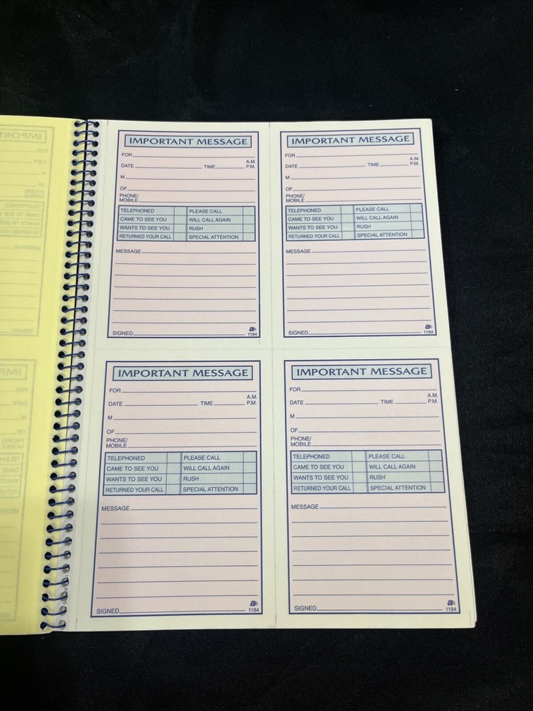 Adams Phone Message Pad 5.5" x 3.8" 50 Sheets