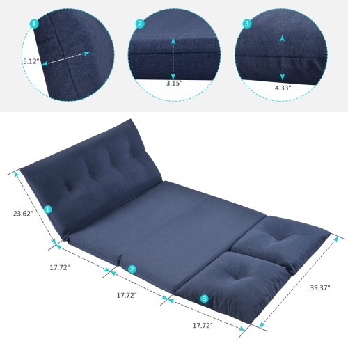 Bedroom living room floor sofa recliner Folding sofa