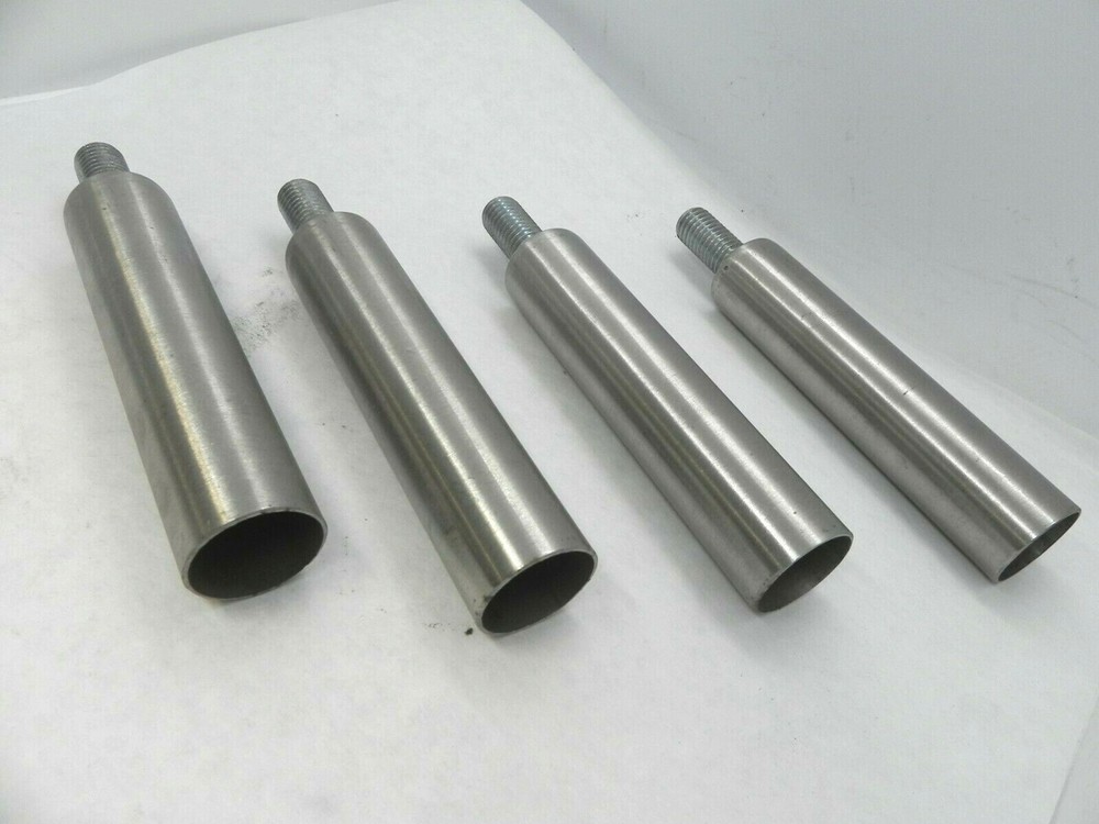 (4-pck) Stainless Steel Riser Feet Component Hardware 5/8"-11Threaded End (FR)