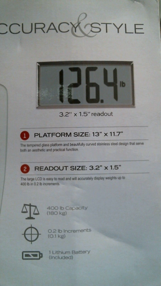 Taylor Glass Digital Scale (7506) FS
