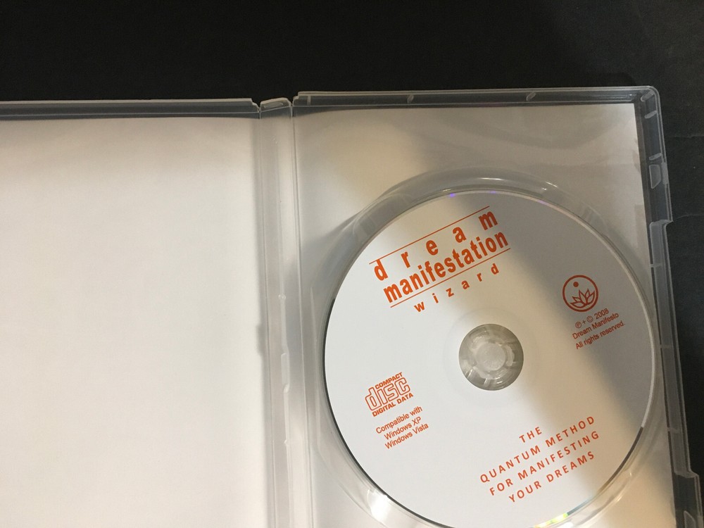 DREAM MANIFESTATION WIZARD Quantum Method for Manifesting Your Dreams CD-ROM