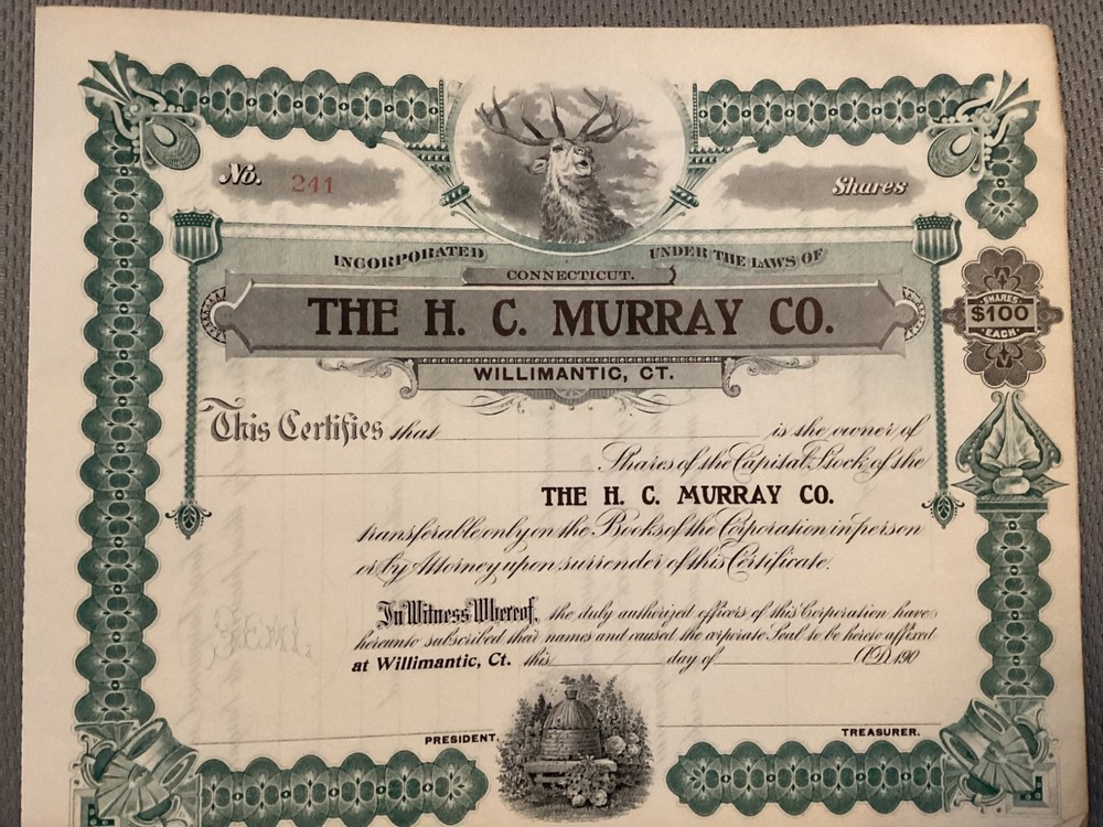 The H.C. Murray Co.  Willimantic,Ct.