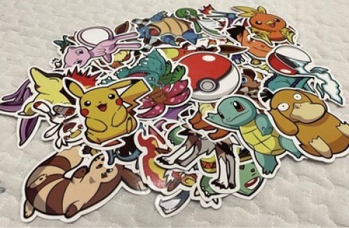 [Ships to Japan only]  Pokemon Sticker Random 1pc