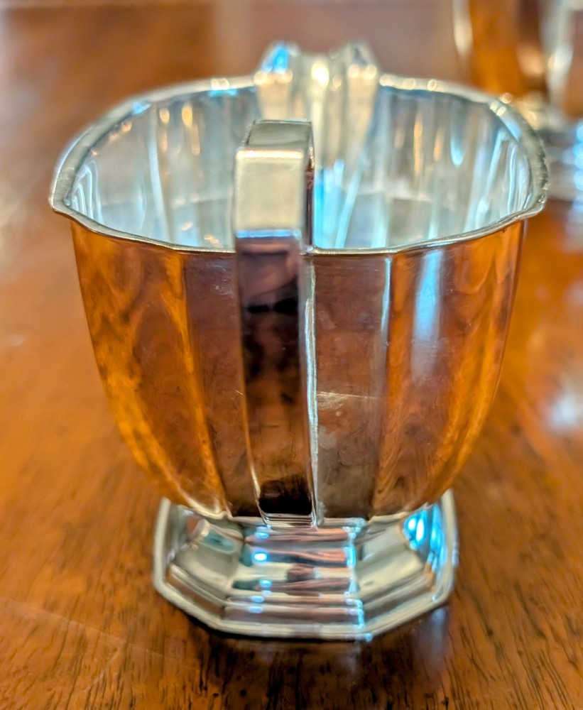 Ellington Silver Plated Sugar & Creamer Set 38080.