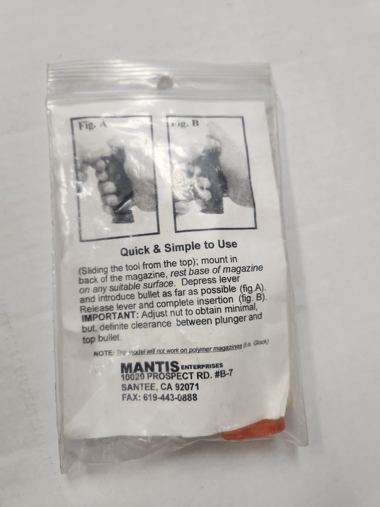 Brownells Pistol Magazine Loading Tool 100-000-346