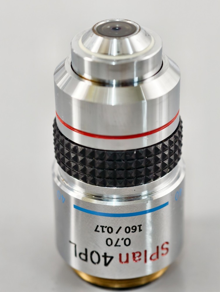 Olympus SPlan PL 40x 0.70 160 Microscope Objective Phase Contrast