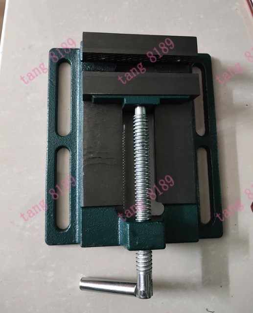 3" Bench Vise Clamp Table Flat Drill Press Vice Milling Machine Green