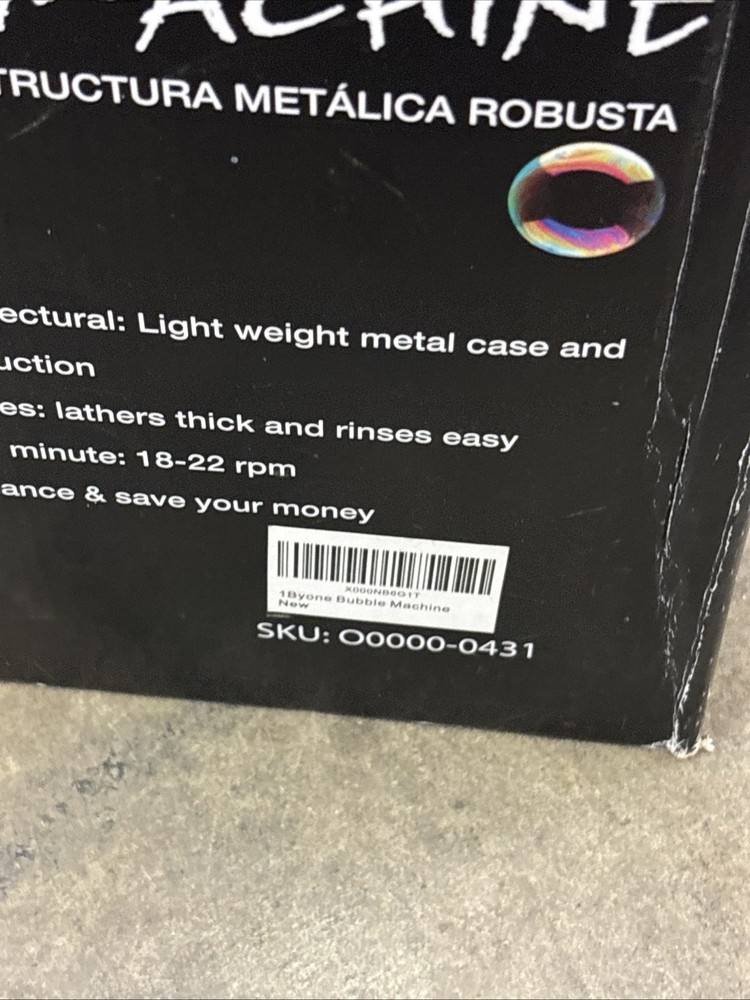 1 by one fun fog bubble machine