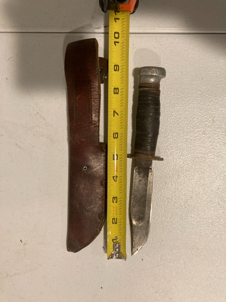 BARR BROS EUGENE OREGON WW2 FIGHTING KNIFE MAKER Camillus