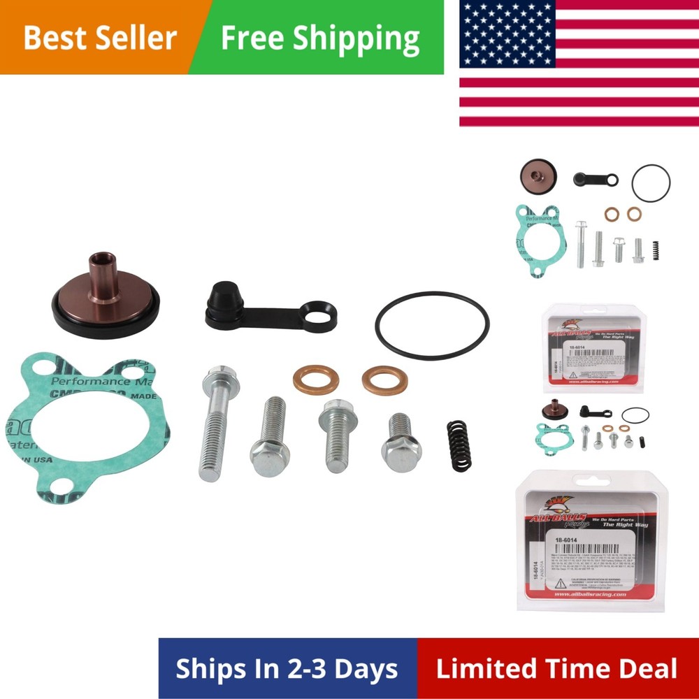Racing Clutch Slave Cylinder Kit w/Piston Compatible with/Replacement For Hus...