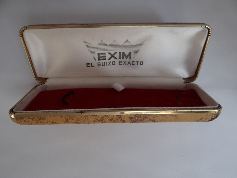 Exim Watch Box Vintage 1960's