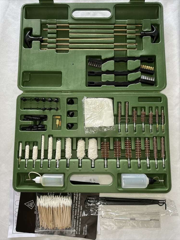 GLORYFIRE Universal Gun Cleaning Kit with Extras - New