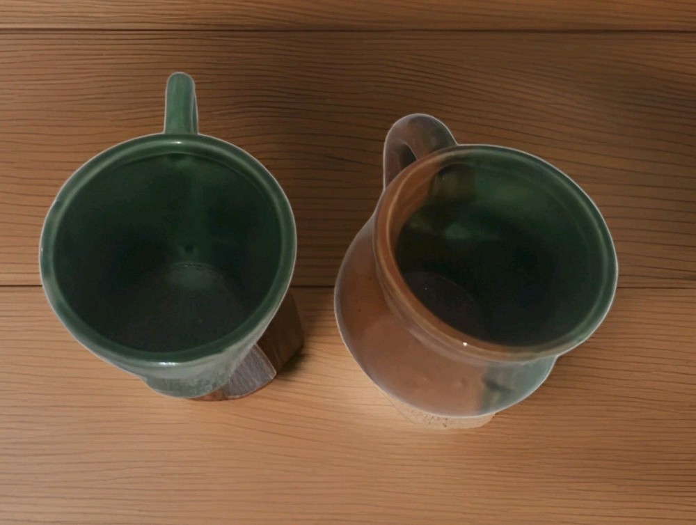 Hand painted Pottery Coffee Cup