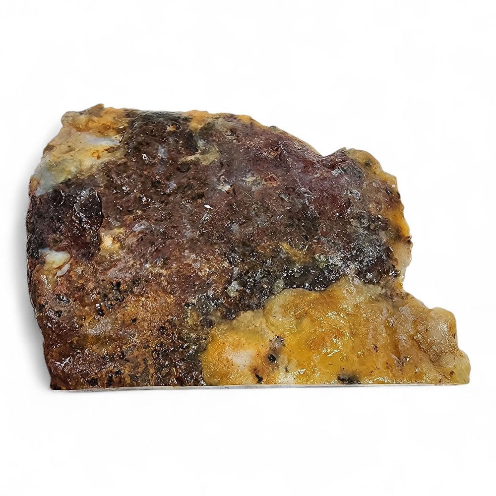 Moss Agate Faced Rough 134.2 grams.