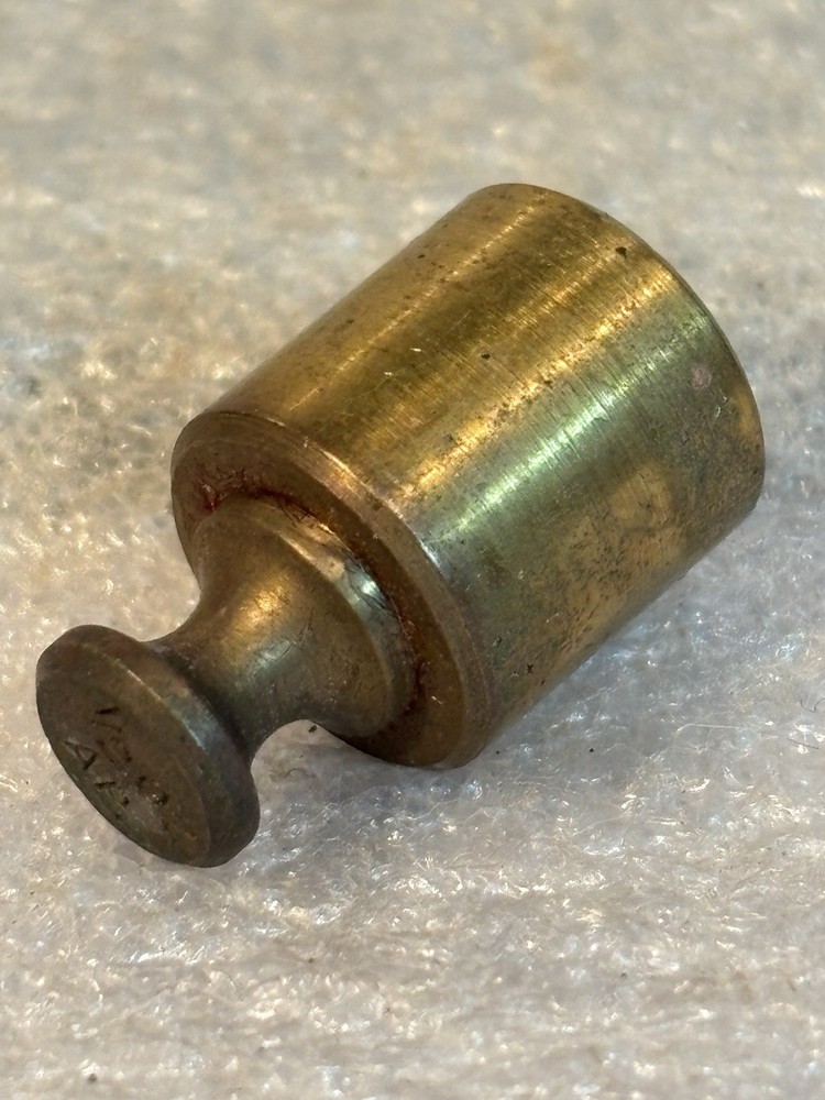 1/2 oz. AP - Paris Replacement Brass Scale Weight Vintage