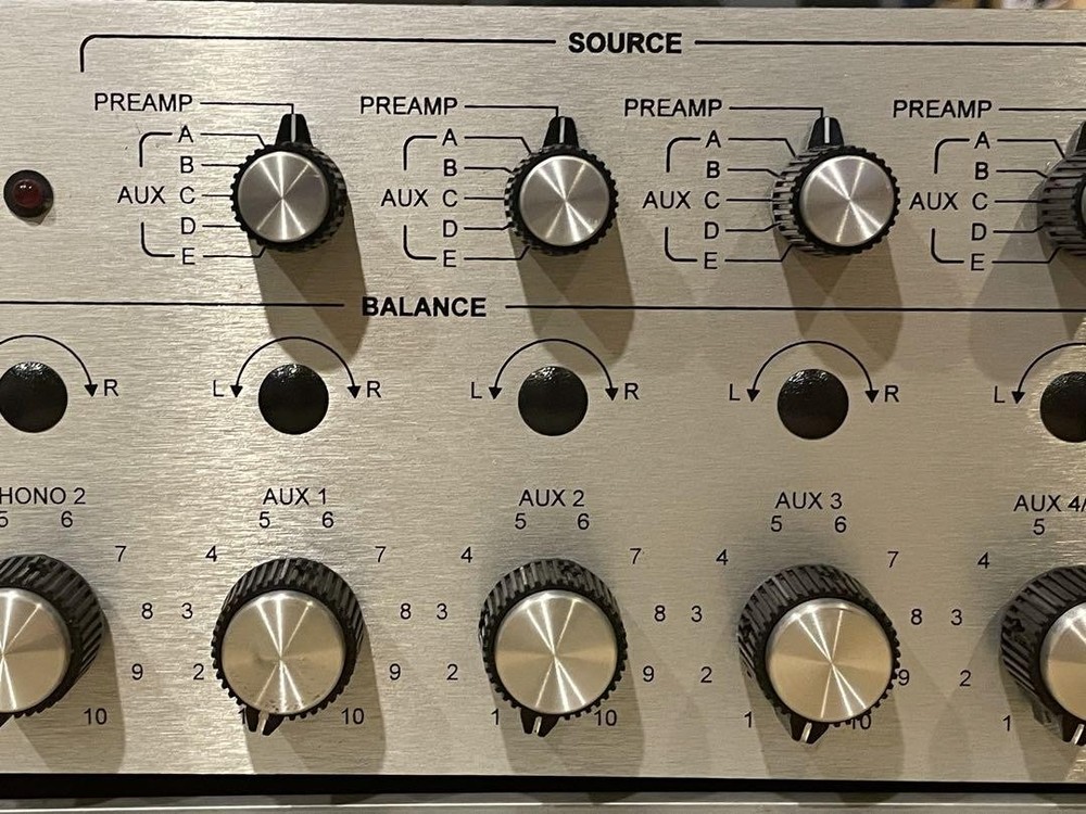 Urei model 1620 music mixer Silver panel