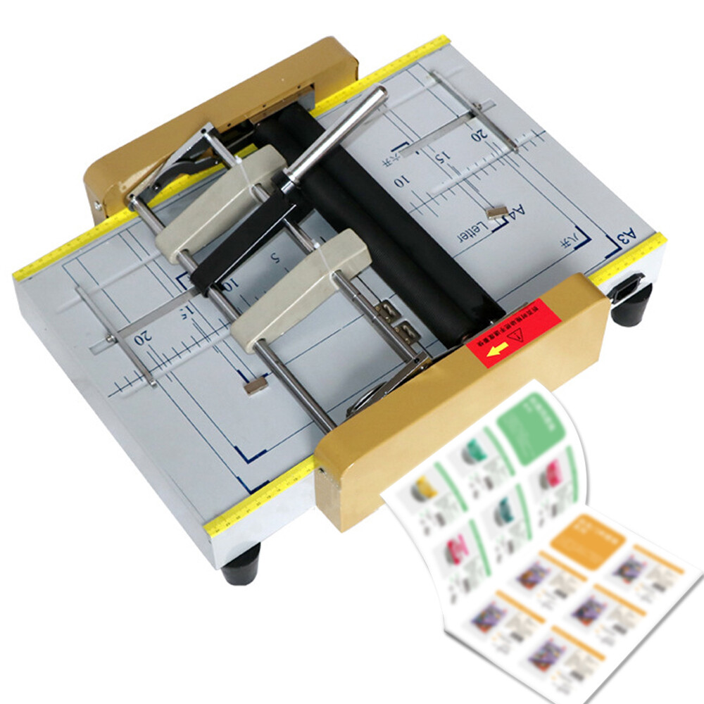 Booklet Folding Bookbinding Machine Book Paper Booklet Stapling Binder Stapler