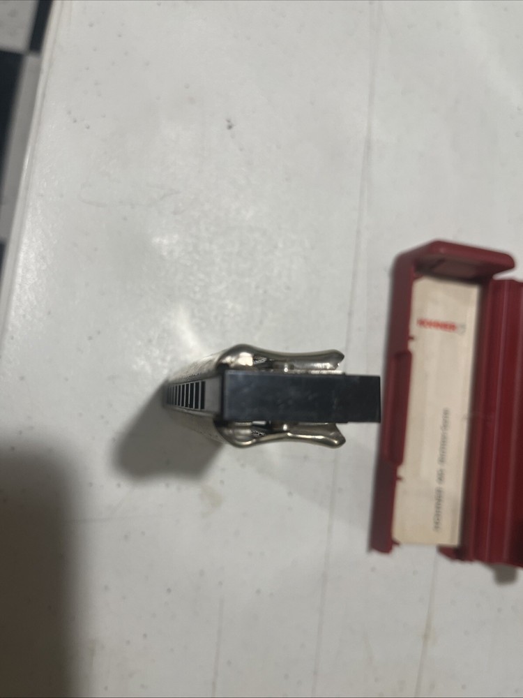 Hohner Key C MS Big River Harp Harmonica w/Original Case, Made in Germany, EUC