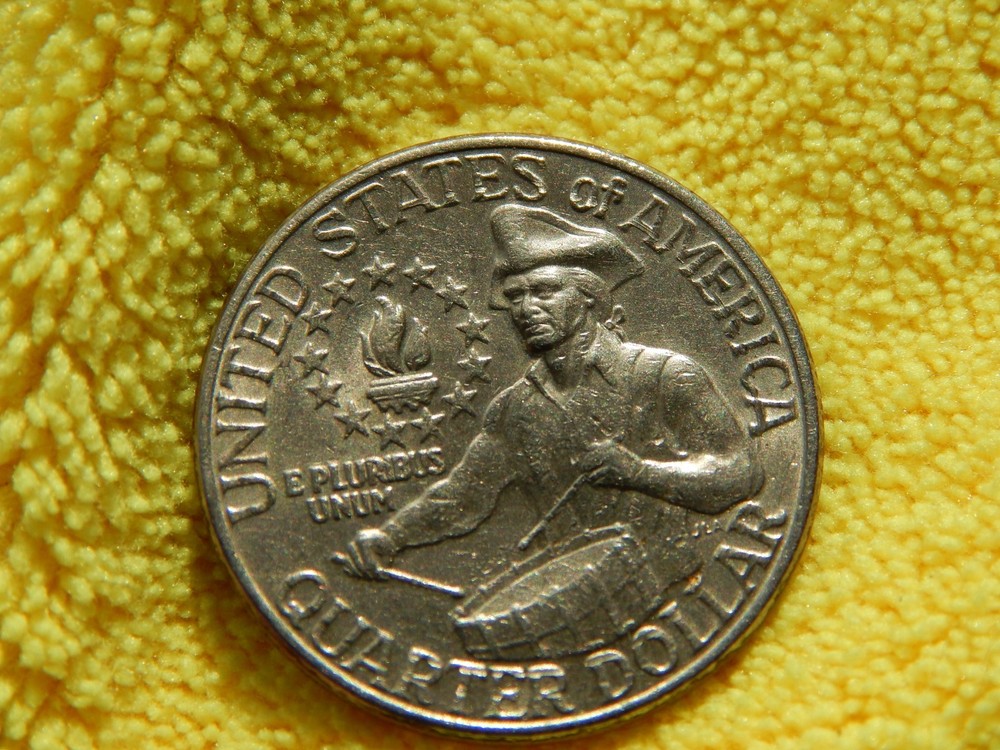 Bicentennial Quarter D Mint , Multiple Mint Errors Reverse and Obverse Errors