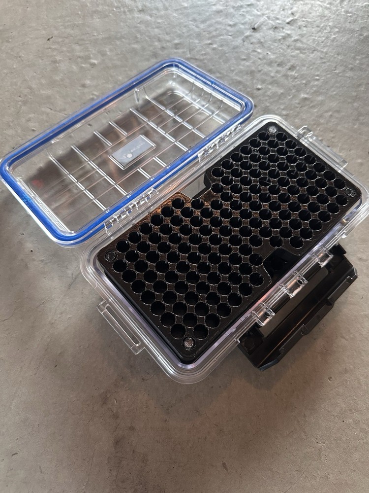 9mm Dry Range 244 Round Dual Layer Ammo Case.