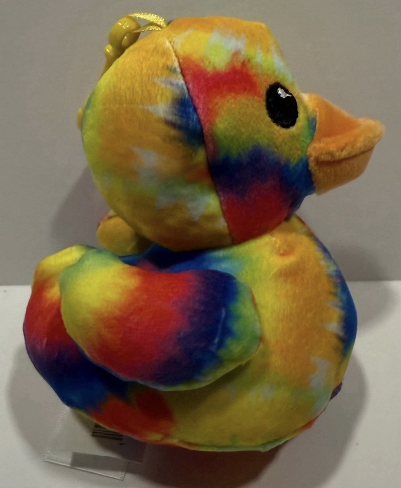 2026 Quackerz Keychain ~ Tye Die - “Quackadelic” ~ 6” ~ NEW