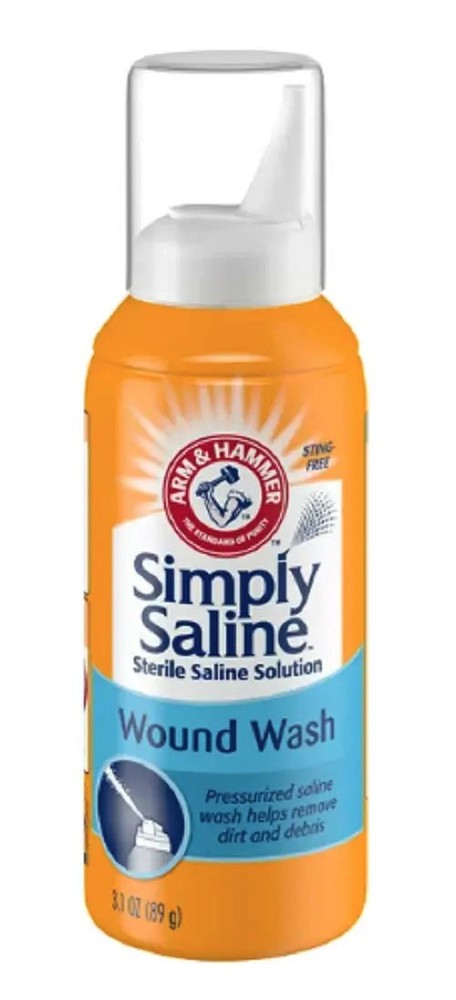 Simply Saline Wound Wash - 3 Oz