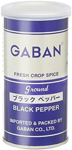 GABAN Black Pepper Ground 100g x 2