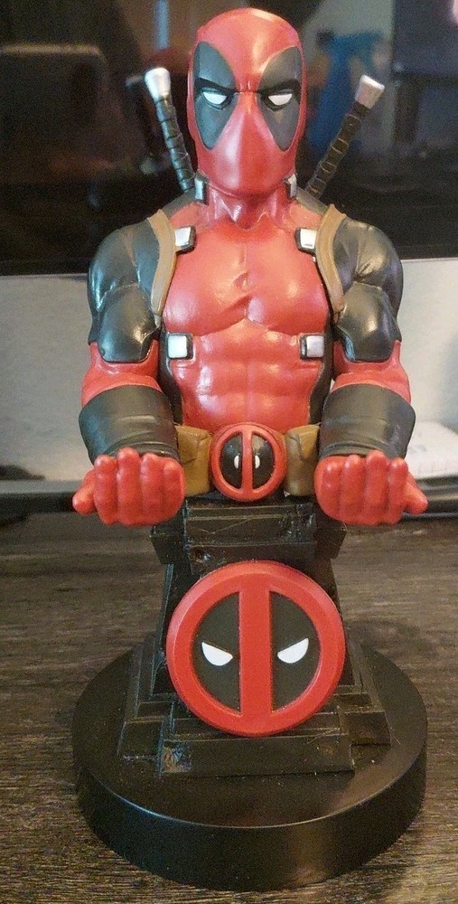 Official Marvel Deadpool Cable Guys Controller Phone Holder Charging Stand