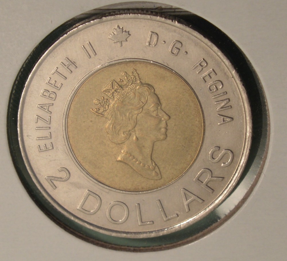 2000 - Canada Toonie $2 Dollar - Knowledge - LightlyCirculated - Inv#D-219 🇨🇦