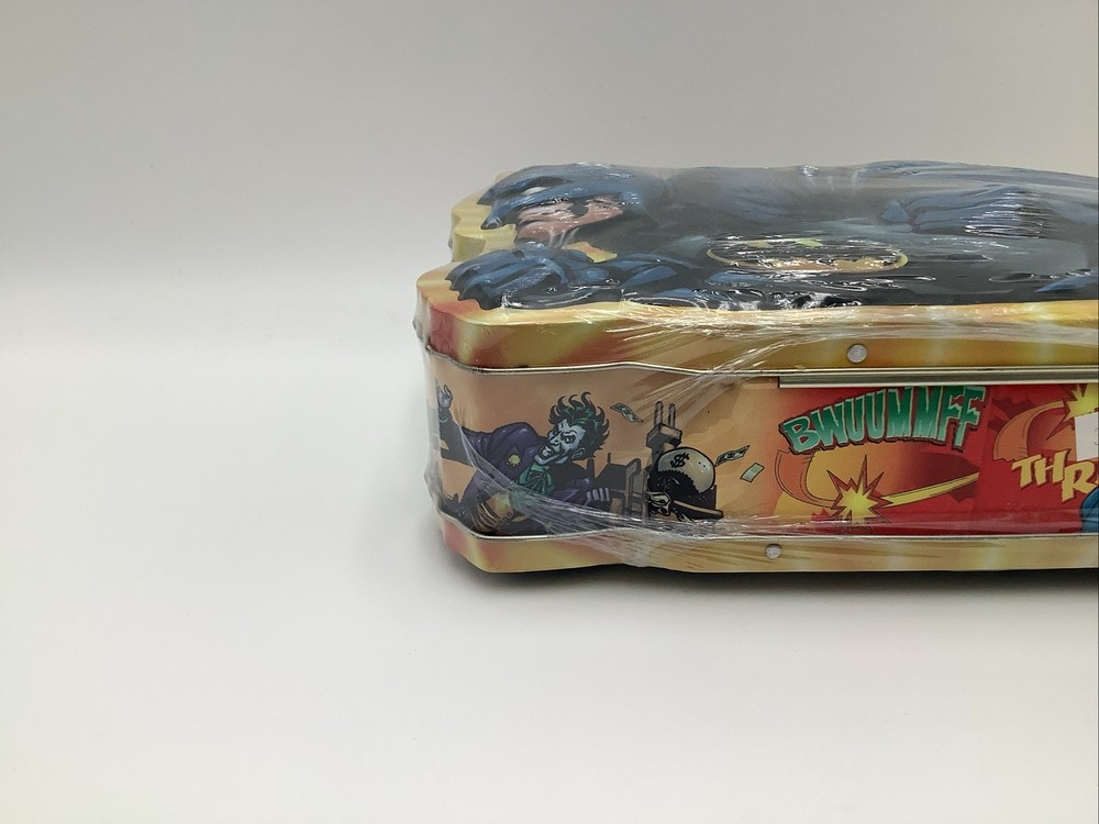 Batman Cartoon Network Tin Lunchbox Sealed WB DC Comics Candy Box