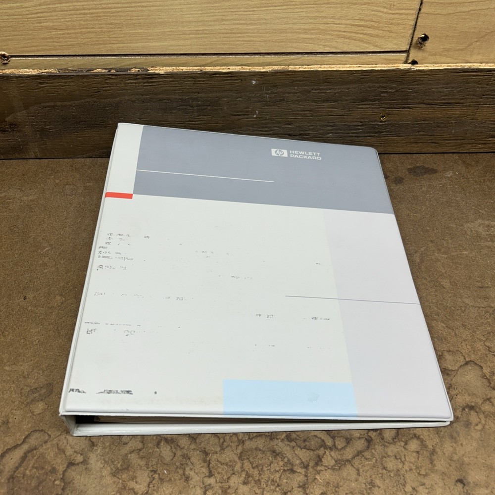 HP 70004A Display Operation Manual